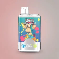 UWIN Crystal Twins 40K Puffs Dual-Flavor Mesh Rechargeable